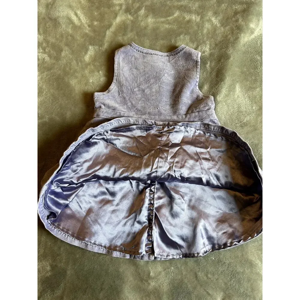 Purple/Lavender Corduroy Button Front Gap Dress, Vintage, Boho, Retro, Y2K